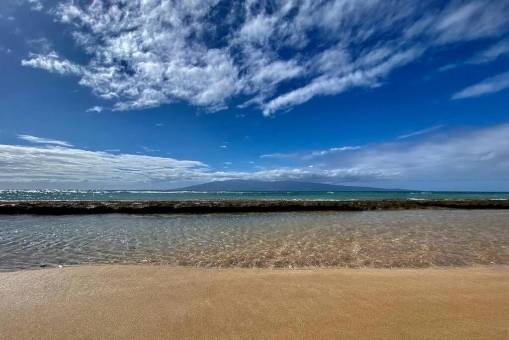 Oceanfront With Aircon-Hear The Waves-Amazing Views-Wifi Leilighet Lahaina Eksteriør bilde